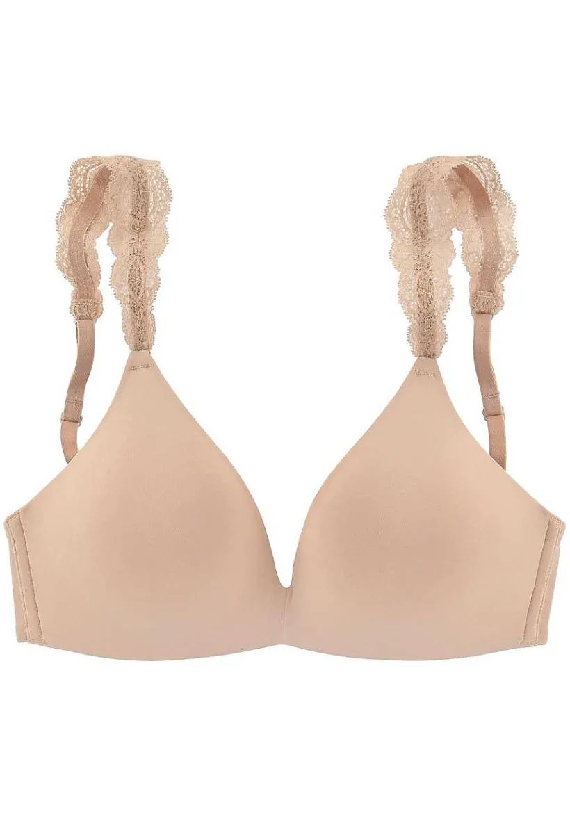 LASCANA Bralettes & Wireless Bras-Lace Strap Push Up Bra