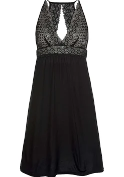LASCANA Babydolls & Negligees-Lace Top Negligee
