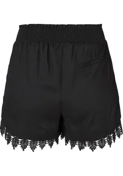 LASCANA Shorts-Lace Trim Shorts