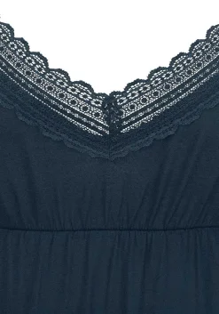 LASCANA Nightgowns & Negligees-Lace Trimmed Negligee