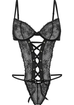 LASCANA Teddies & Corsets-Lace Up Teddy