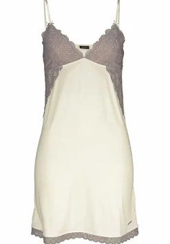 LASCANA Nightgowns & Negligees-Lace V-Neck Negligee