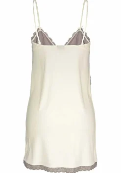 LASCANA Nightgowns & Negligees-Lace V-Neck Negligee