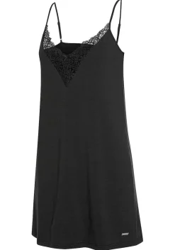 LASCANA Nightgowns & Negligees-Lace V-Neck Negligee
