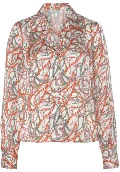 LASCANA Blouses-Lapel Collar Blouse