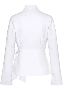 LASCANA Blouses-Lapel Wrap Blouse