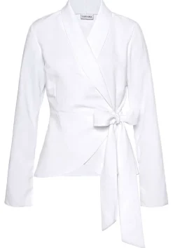 LASCANA Blouses-Lapel Wrap Blouse