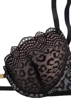 LASCANA Sexy Tops-Leopard Lace Push Up Bra