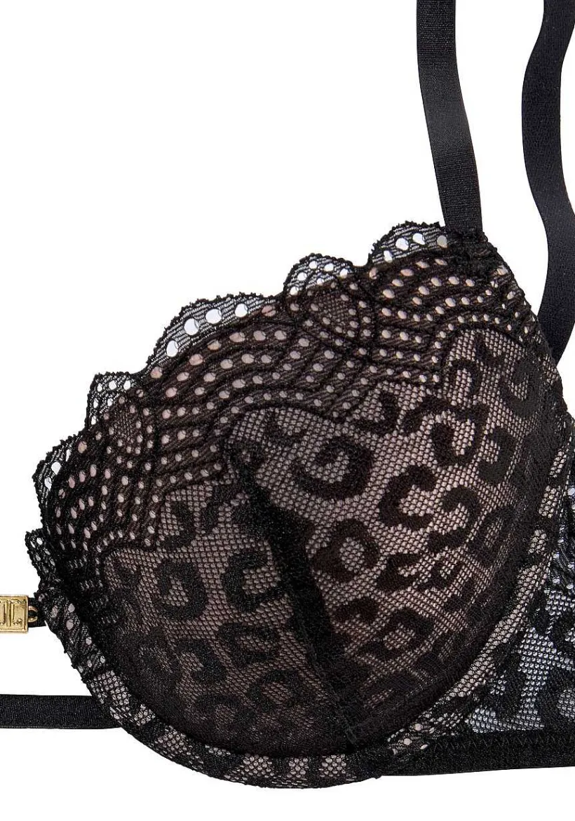 LASCANA Sexy Tops-Leopard Lace Push Up Bra