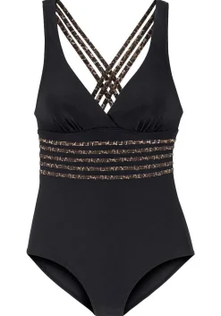 LASCANA One-Pieces-Leopard Trim One Piece