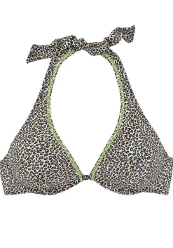 LASCANA Underwire-Leopard Underwire Bikini Top