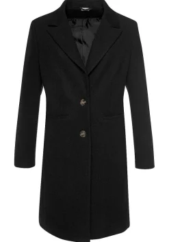 LASCANA Coats-Long Button Up Coat