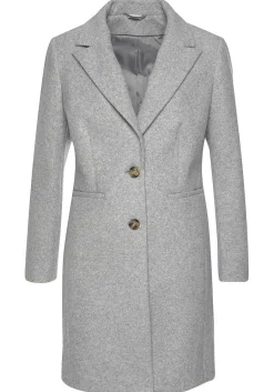 LASCANA Coats-Long Button Up Coat