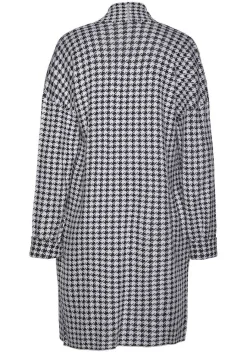 LASCANA Coats-Long Houndstooth Coat