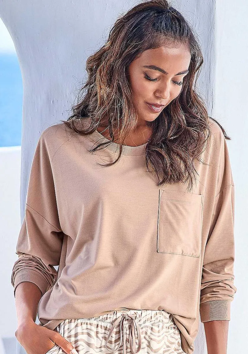 LASCANA Pajamas & Sets-Long Sleeve Lounge Shirt