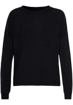 LASCANA Long Sleeve Tops-Long Sleeve Lounge Shirt