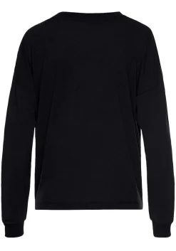 LASCANA Long Sleeve Tops-Long Sleeve Lounge Shirt