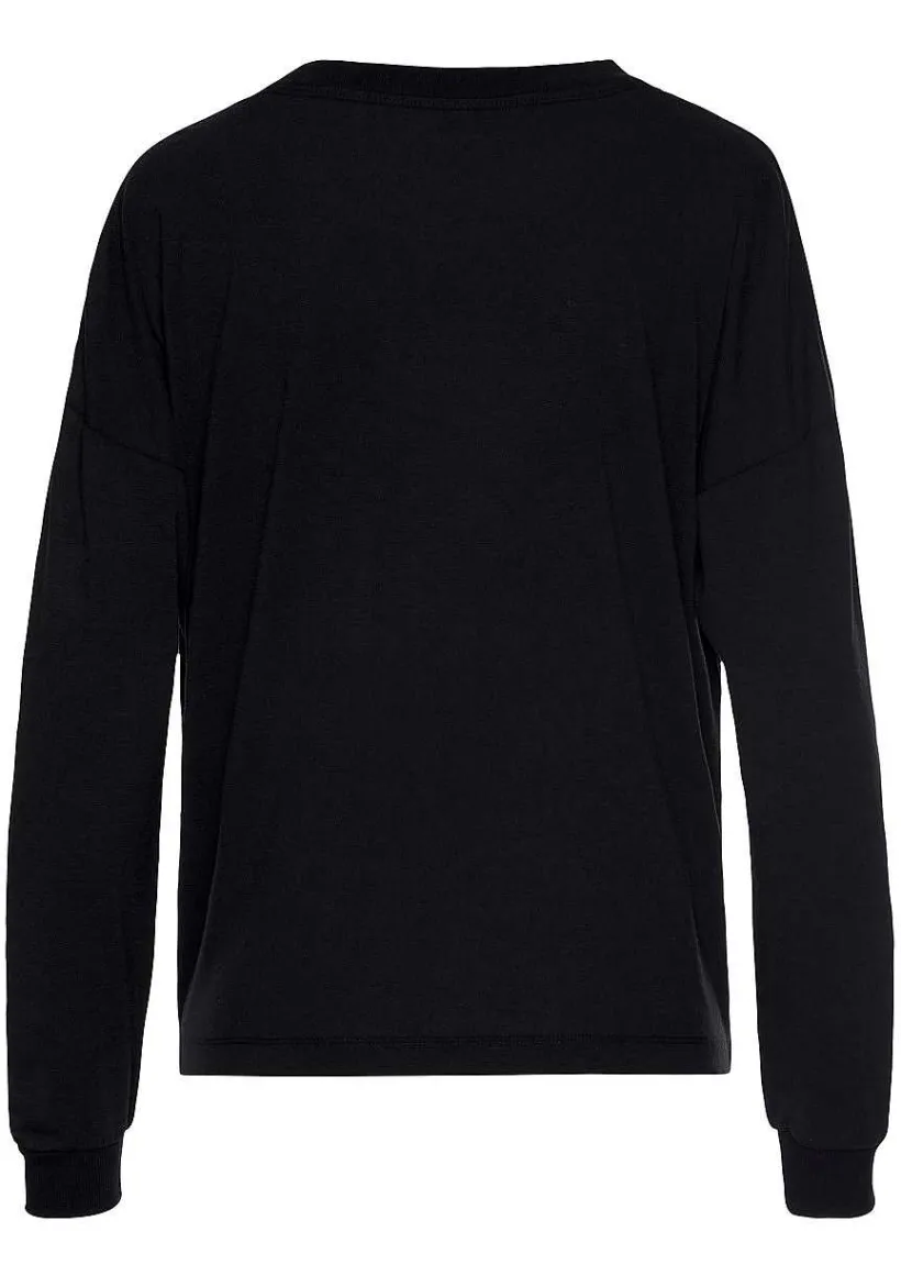 LASCANA Long Sleeve Tops-Long Sleeve Lounge Shirt