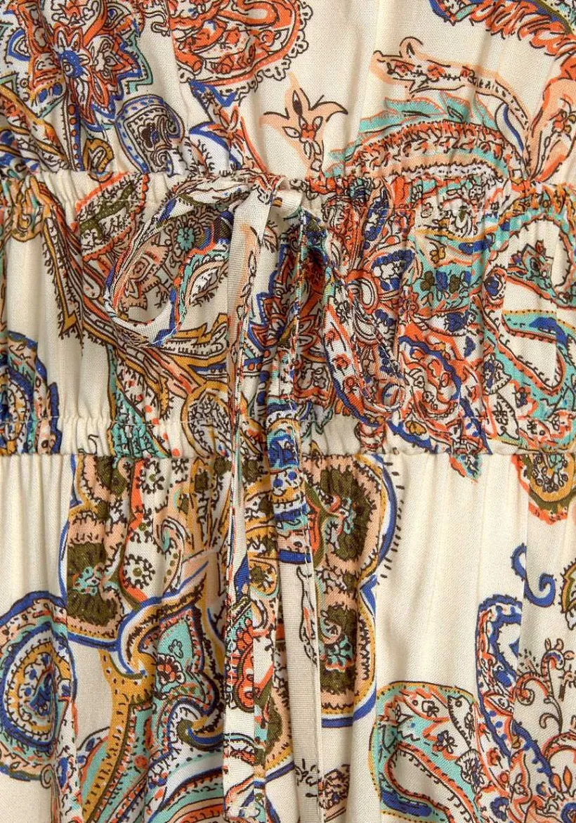 LASCANA Fall Dresses-Long Sleeve Paisley Dress