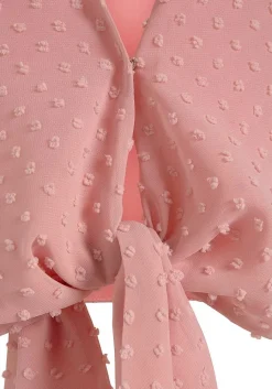 LASCANA Blouses-Long Sleeve Tie Front Blouse