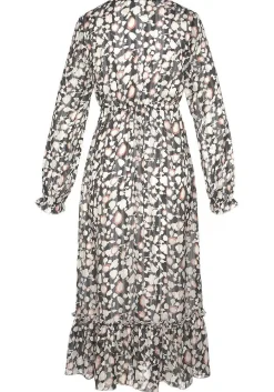 LASCANA Fall Dresses-Long Sleeve Wrap Look Dress