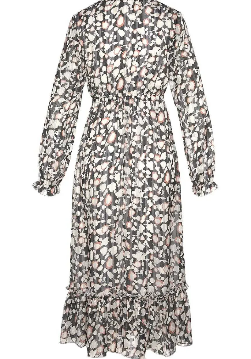 LASCANA Fall Dresses-Long Sleeve Wrap Look Dress