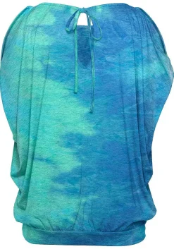 LASCANA Short Sleeve Tops-Loose Cold Shoulder Top