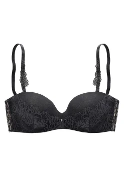 LASCANA D+ Bras-Mesh Lace Push Up Bra