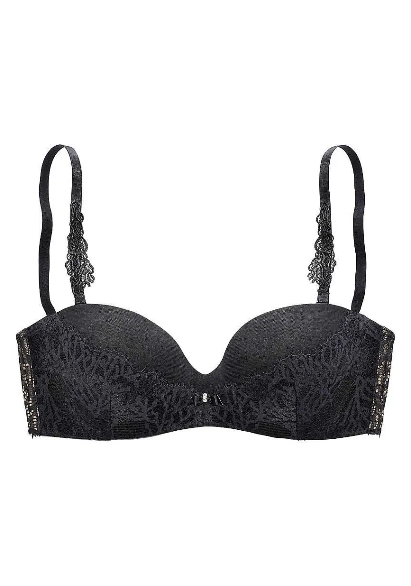 LASCANA D+ Bras-Mesh Lace Push Up Bra