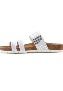 LASCANA Sandals-Metallic Look Sandals