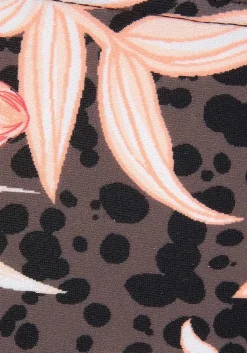 LASCANA Triangle-Mixed Print Triangle Bikini Top