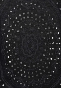 LASCANA Short Sleeve Tops-Mosaic Boho Print Top
