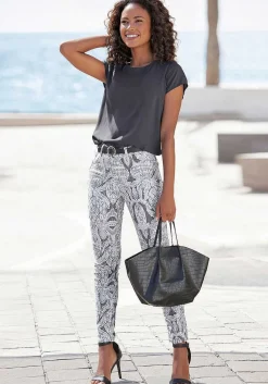 LASCANA Pants-Multi Print Jeggings