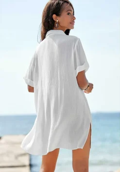 LASCANA Cover-Ups-Multiway Short Sleeve Top