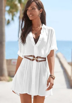 LASCANA Cover-Ups-Multiway Short Sleeve Top