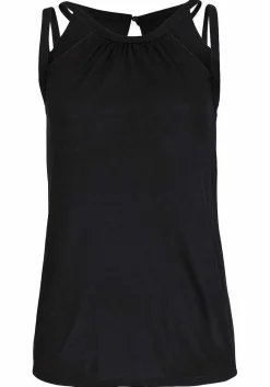 LASCANA Sleeveless Tops-Neckline Cut-Out Top
