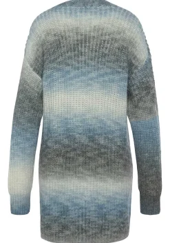 LASCANA Cardigans-Ombre Knit Open Cardigan