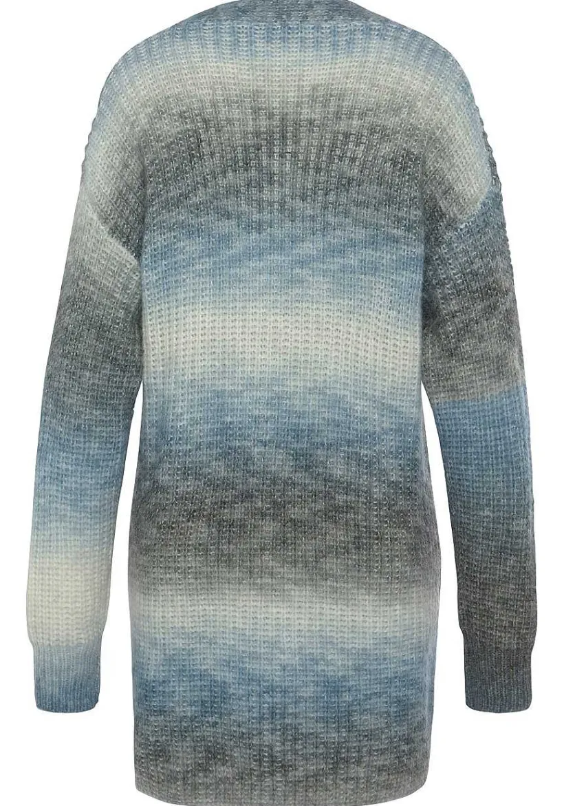 LASCANA Cardigans-Ombre Knit Open Cardigan