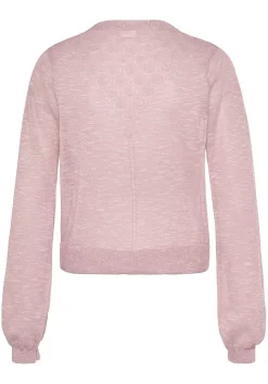 LASCANA Cardigans-Open Knit Detail Cardigan