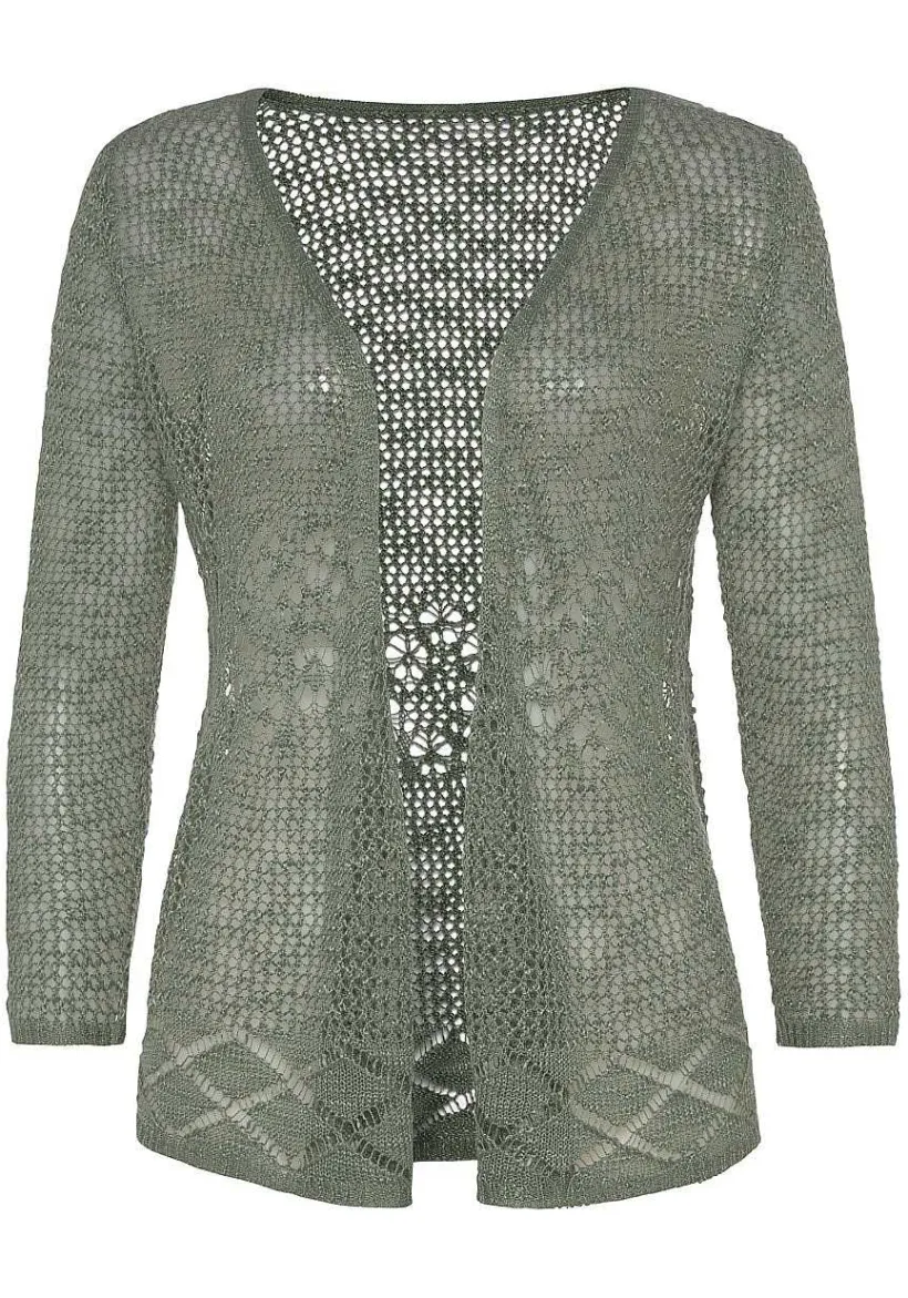 LASCANA Cardigans-Open Work Cardigan