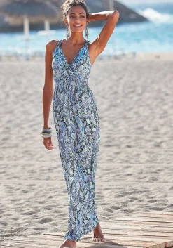 LASCANA Maxi Dresses-Paisley Print Maxi Dress