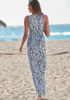 LASCANA Maxi Dresses-Paisley Print Maxi Dress