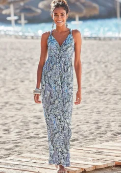 LASCANA Maxi Dresses-Paisley Print Maxi Dress
