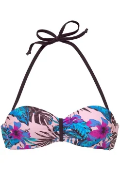LASCANA Bandeau-Palm Bandeau Bikini Top