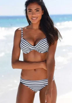 LASCANA Underwire-Pattern Underwire Bikini Top