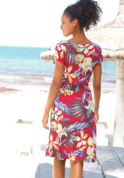 LASCANA Sundresses-Pattern V-Neck Dress