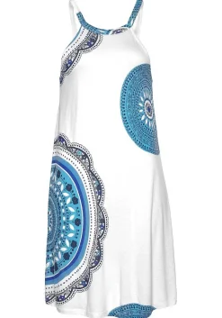 LASCANA Short Dresses-Patterned High Neck Dress