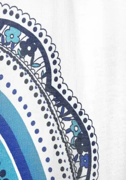 LASCANA Short Dresses-Patterned High Neck Dress
