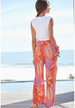 LASCANA Pants-Patterned High Waisted Pants