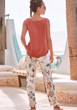 LASCANA Pants-Patterned Jogger Pant